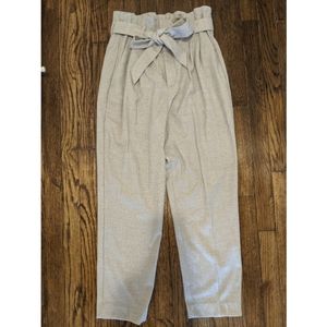 H&M paper warm paperbag trousers